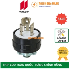 MH2572 Meikosha Phích cắm 3 chân khóa 15A 125V 2P+E Locking plug