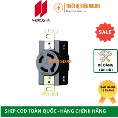 MH2880 Meikosha Ổ cắm 4 chấu khóa 30A 480V 3P+E Locking socket