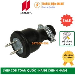 MP2518 Meikosha Phích cắm cao su 2P 15A 125V