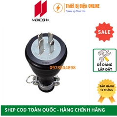 MP2540 Meikosha Phích cắm cao su 4 chân 30A 250V 3P+E