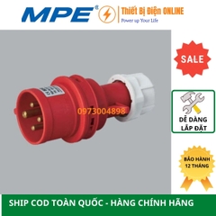 MPN-024 MPE Phích cắm công nghiệp 4P 32A IP44 Plug