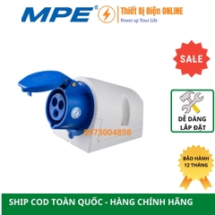 MPN-113 MPE Ổ cắm công nghiệp 3P 16A IP44 gắn nổi