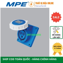 MPN-3132 MPE Ổ cắm công nghiệp 3P 16A IP67 loại âm