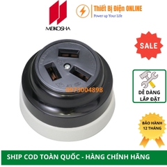 MR2708 Meikosha Ổ cắm 3 chân 3P 30A 250V lắp nổi