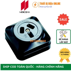 MR2748 Meikosha Ổ cắm 3 chân 20A 250V 3P gắn nổi