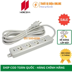 MR7904TJ3 Meikosha Ổ cắm có dây kéo dài 2P+E 15A 125VAC
