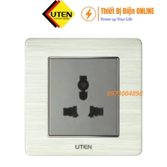 Ổ cắm đơn 3 chấu đa năng V6 UTEN V6.0GZ13/N