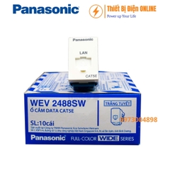 Ổ cắm mạng data Cat5e Panasonic WEV2488SW Wide