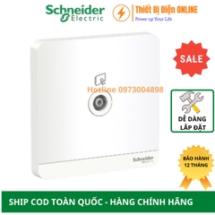 Ổ cắm Tivi đơn Schneider E8331TV_WE_G19 AvatarON màu trắng