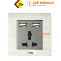 Ổ cắm và ổ sạc usb V6 UTEN V6.0GZ13/2NU