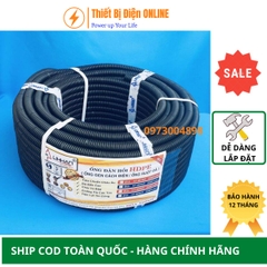 Ống ruột gà màu đen D16 HT 9016 PVC Flexible black CONDUIT