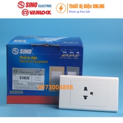 S18UE Ổ cắm đơn 3 chấu Sino Vanlock S18