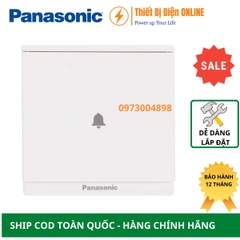 WMF223-VN Panasonic Nút nhấn chuông cửa Moderva vuông màu trắng