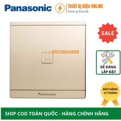 WMF421MYZ-VN Panasonic Ổ cắm mạng internet Cat5e Moderva vàng ánh kim
