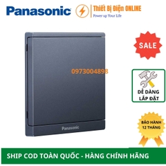 WMF502MYH-VN Panasonic Công tắc đơn 2 chiều Moderva đảo chiều cầu thang xám ánh kim