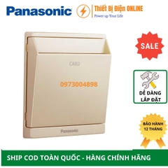 WMF535MYZ-VN Panasonic Công tắc chìa khóa thẻ từ Keycard Moderva vàng ánh kim