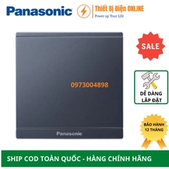 WMF6891MYH-VN Panasonic Mặt bịt kín vuông Moderva che trơn xám ánh kim