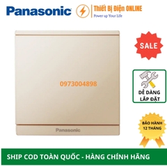 WMF6891MYZ-VN Panasonic Mặt bịt kín vuông Moderva màu vàng ánh kim