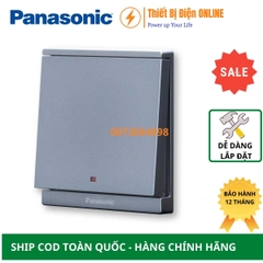 WMFV503307MYH Panasonic Công tắc bình nóng  lạnh 2 cực 20A Moderva xám ánh kim