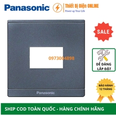 WMFV7811MYH Panasonic Mặt vuông 1 thiết bị Moderva xám ánh kim