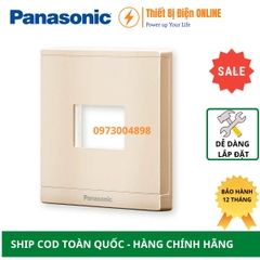 WMFV7811MYZ Panasonic Mặt vuông 1 thiết bị Moderva màu vàng ánh kim