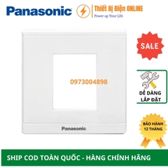 WMFV7812 Panasonic Mặt vuông 2 thiết bị màu trắng Moderva