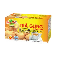 Trà Gừng Hòa Tan Hộp 200g 20 Gói - Instant Ginger Tea