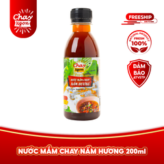 Nước Mắm Chay Nấm Hương 200ml - Shiitake Vegan Fish Sauce