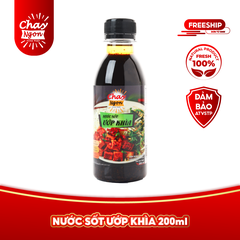 Nước Sốt Ướp Khìa Chay Ngon Hùng Phát Chai 200ml - Vegan Braised Sauce
