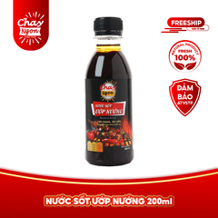 Nước Sốt Ướp Nướng Chay Ngon Hùng Phát Chai 200ml - Barbecue Sauce
