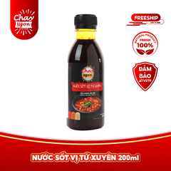 Sốt Vị Tứ Xuyên Cay Chay Ngon Hùng Phát Chai 200ml [Làm Chủ Món Đậu Hũ & Lẩu Tứ Xuyên] - Mapo Taste Sauce