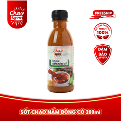 Nước Sốt Chao Nấm Đông Cô Chay Ngon Hùng Phát Chai 200ml [Tuyệt Chiêu Phá Đảo Món Bún] - Pagoda Shiitake Bean Curd Sauce