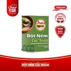 Bột Nêm Chay Chiết Xuất Cải Xoăn Hộp 500g - Kales Seasoning Powder