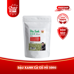 Đậu Xanh Cà Có Vỏ 500g - Split Mung Beans