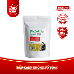 Đậu Xanh Không Vỏ 500g - Peeled Split Mung Beans