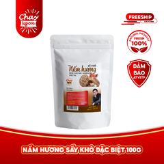 Nấm Hương Sấy Khô Đặc Biệt 100g - Special Dried Shiitake Mushrooms