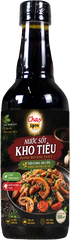 Nước Sốt Kho Tiêu Chay Ngon Chai 500ml - Vegetables & Pepper Sauce