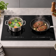 Bếp Từ Âm 2 Vùng Nấu Hafele HC-I3732A