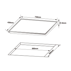 Bếp từ 2 vùng nấu Hafele HC-I7323B