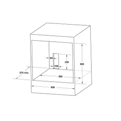 Lò Nướng Âm Tủ Hafele HO-2K65A