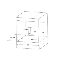 Lò Nướng Âm Tủ Hafele HO-4KT70A