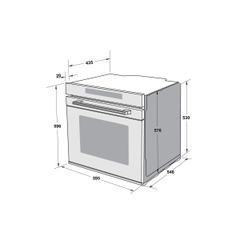 Lò Nướng Kết Hợp Hấp Âm Tủ Hafele HSO-8T72A