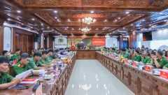 Chủ tịch UBND tỉnh Trần Hồng Thái làm việc với Công an Lâm Đồng