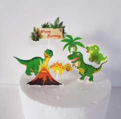 Set giấy: khủng long 8
