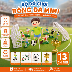 Bộ Phụ Kiện Bóng Đá Mini Trang Trí Bánh Kem