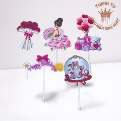 Set giấy: Nữ 3