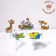 Set giấy: Vườn thú