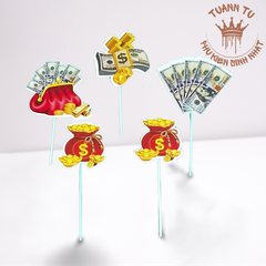 Set giấy: Tiền, đô la $6