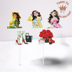 Set giấy: Nữ 5