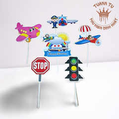 Set giấy: Máy bay trẻ em 1